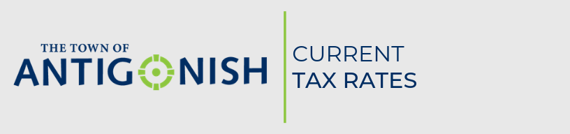 Banner Image with Tax Rate Headline.